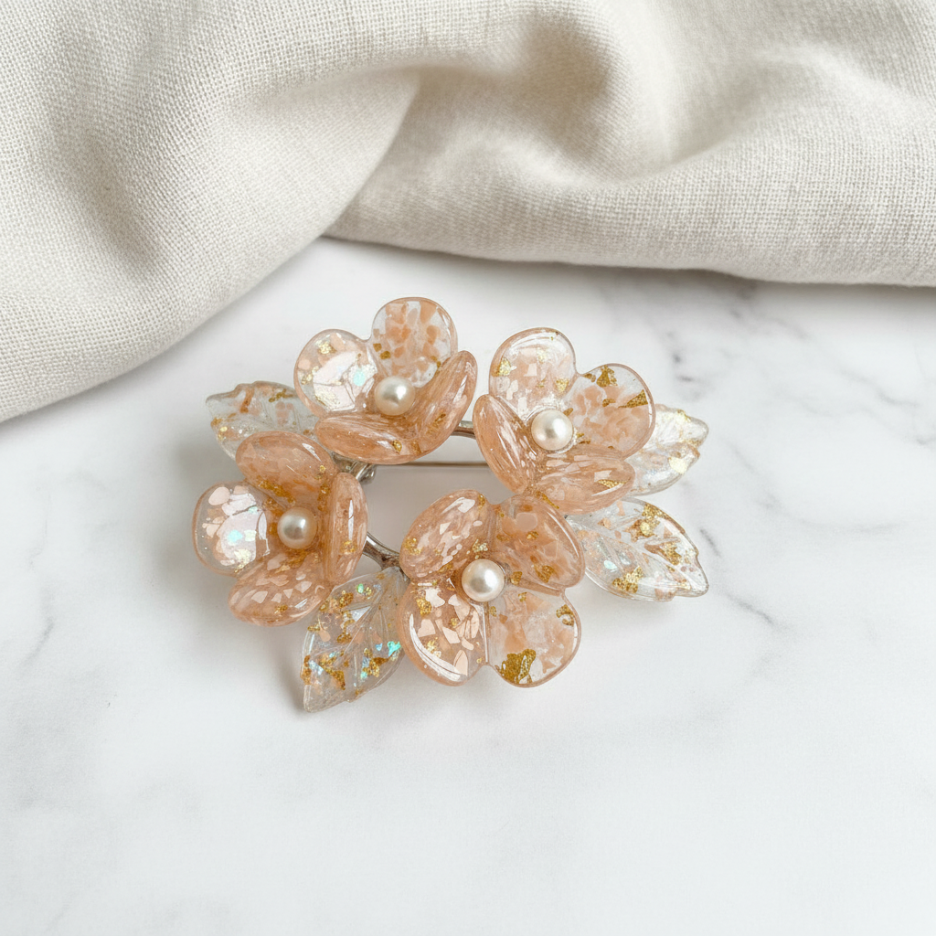 Brooch - Flat Lay