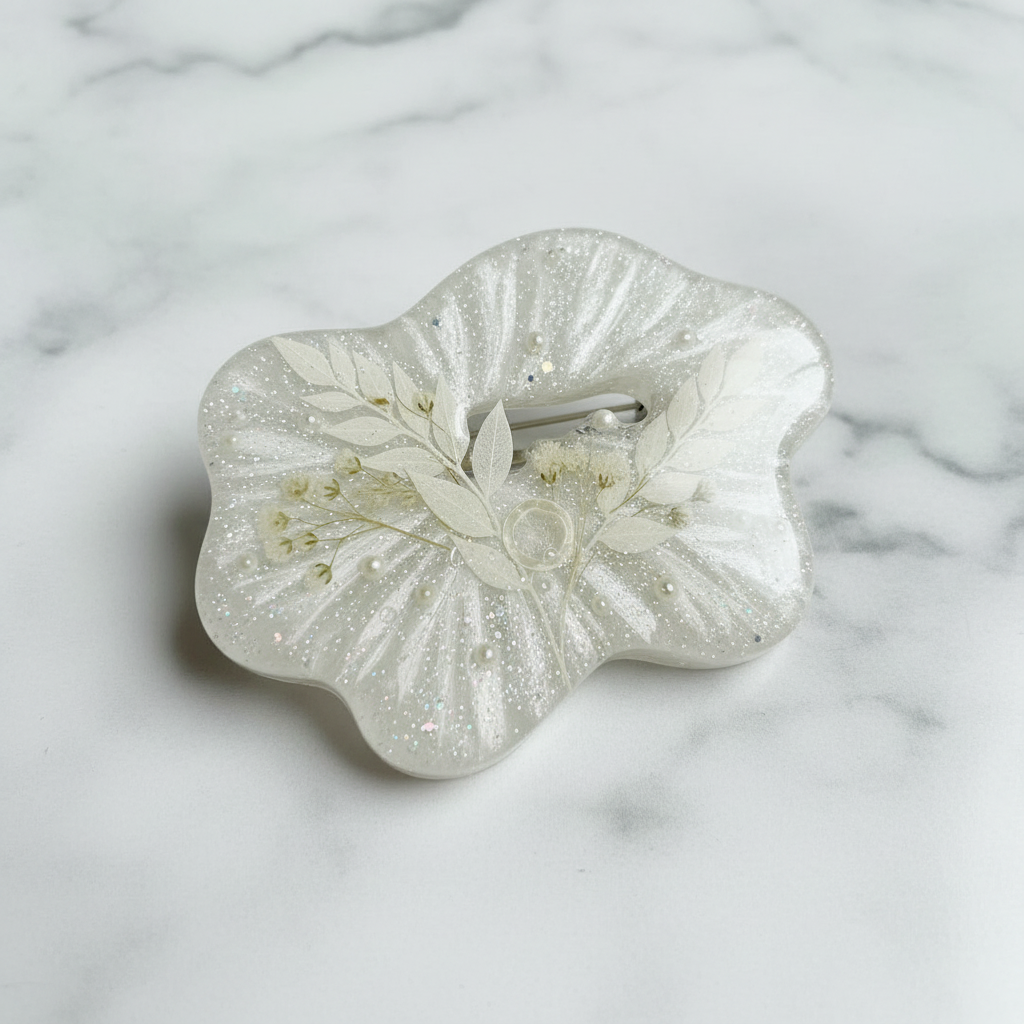 Brooch - Flat Lay
