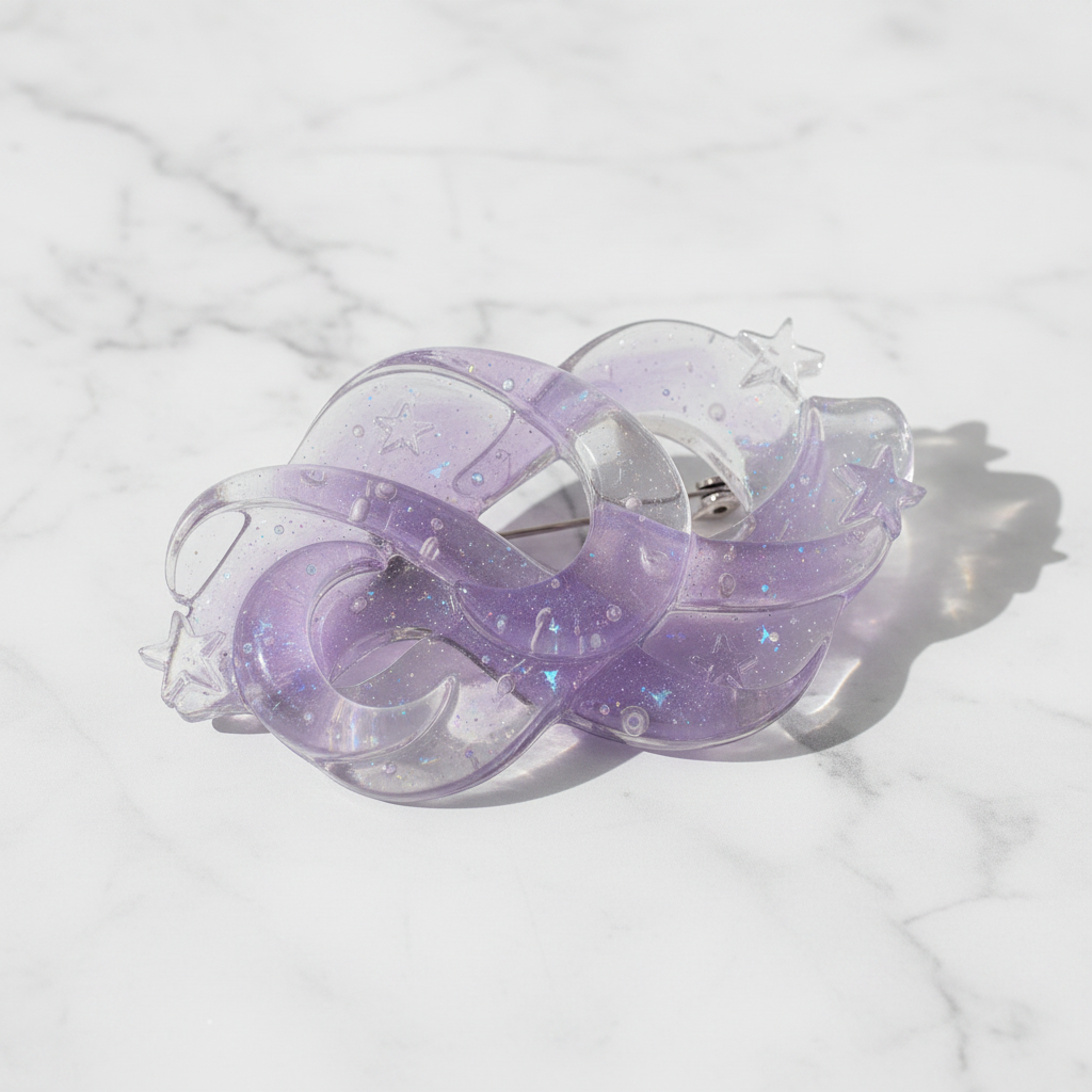Brooch - Flat Lay