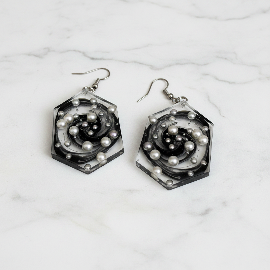 Earrings - Flat Lay