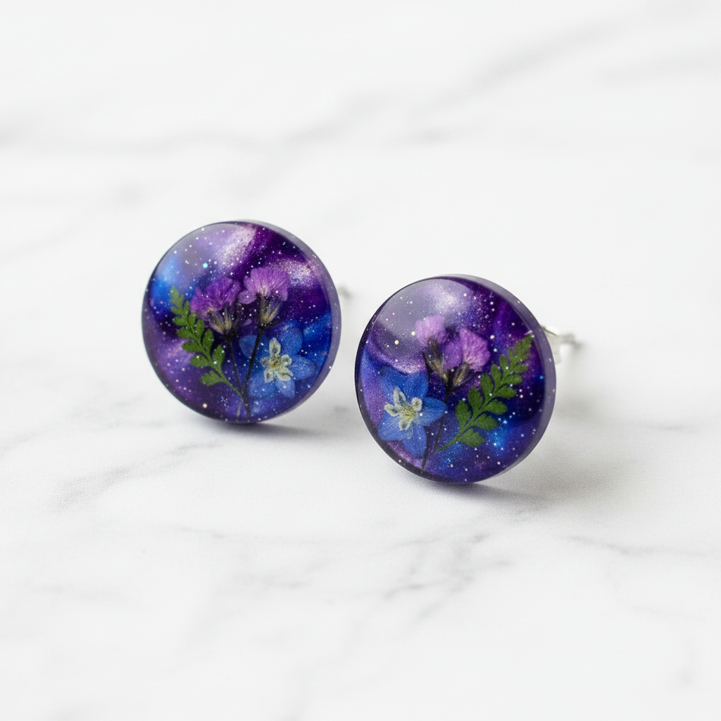 Earrings - Flat Lay