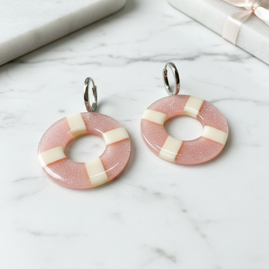 Earrings - Flat Lay