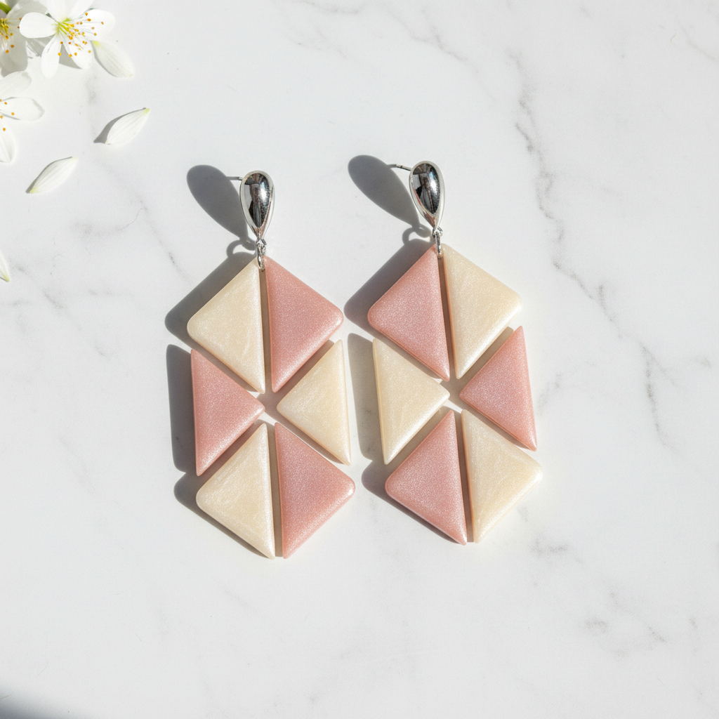 Earrings - Flat Lay