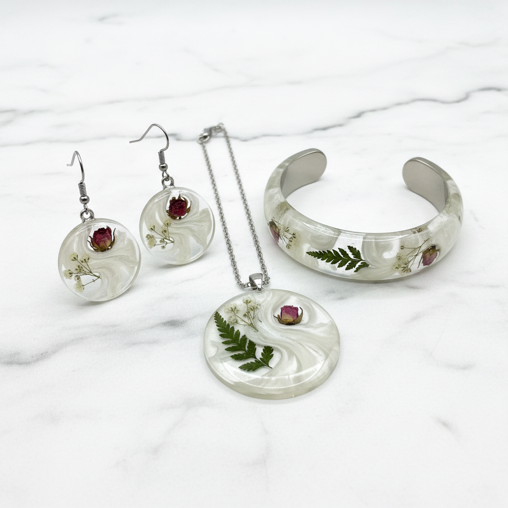 Jewelry Set - Flat Lay