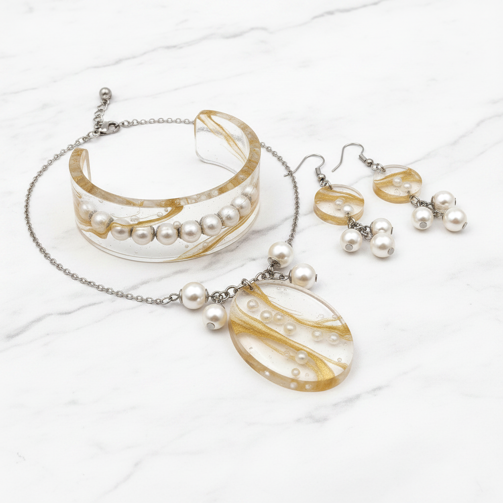 Jewelry Set - Flat Lay