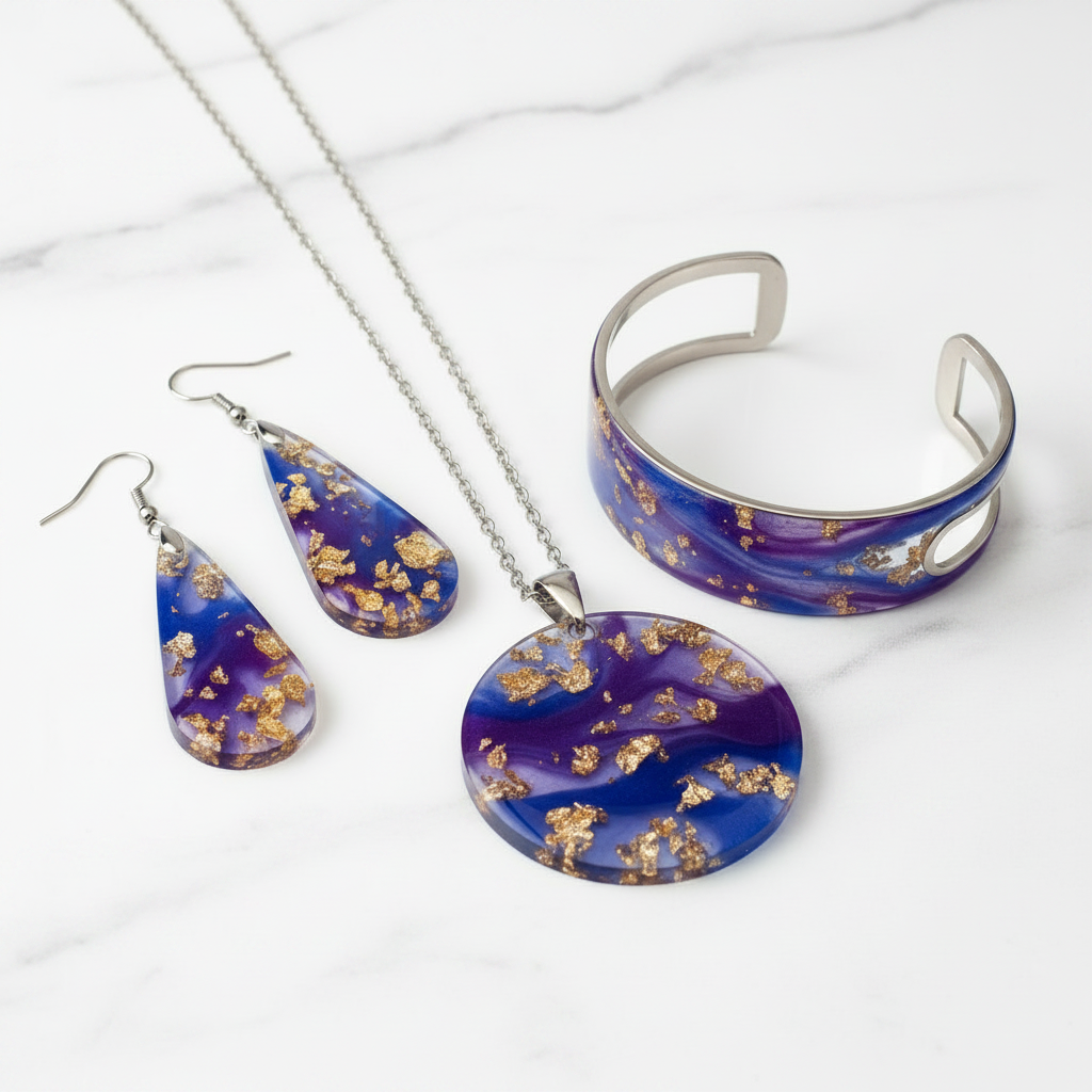 Jewelry Set - Flat Lay