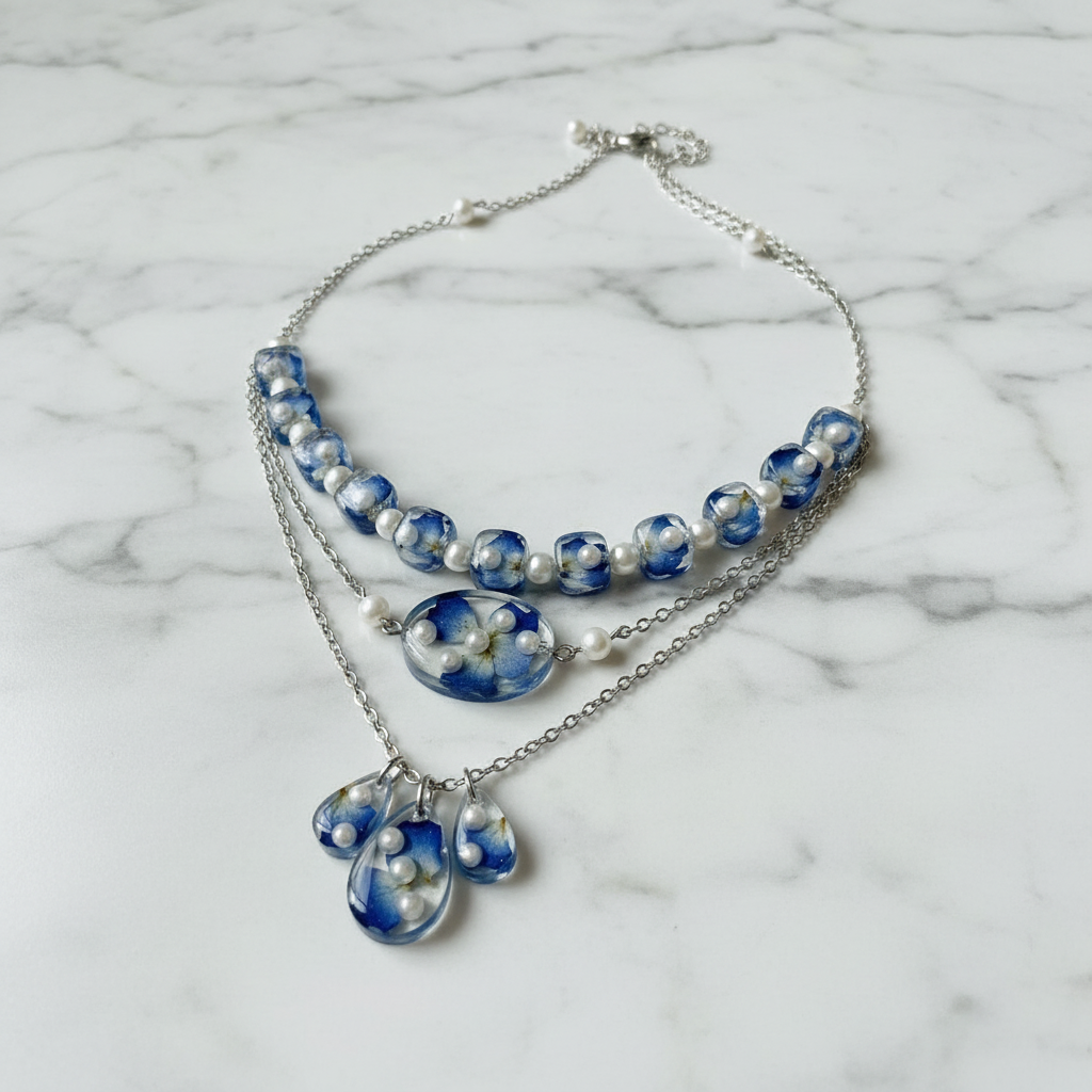 Necklace - Flat Lay