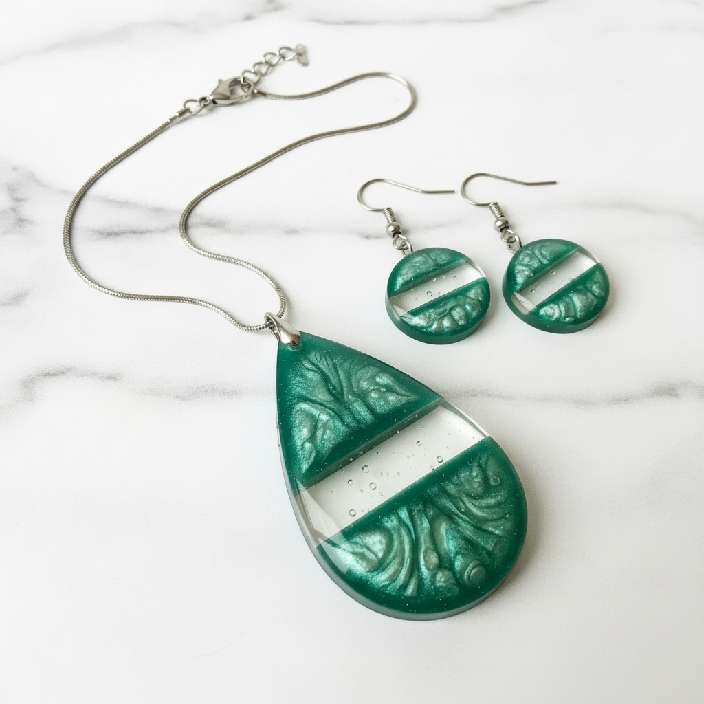 Necklace Set - Flat Lay